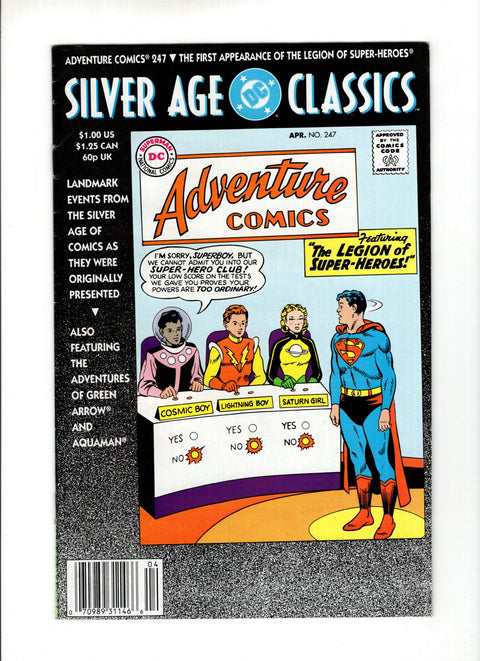 DC Silver Age Classics #NN Adventure Comics #247 DC Comics 1992