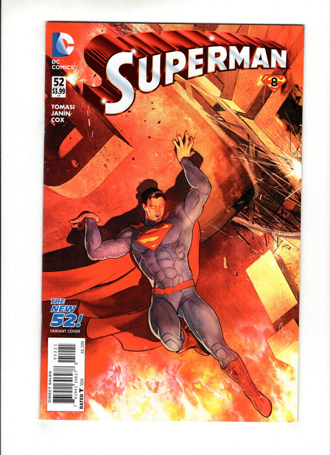 Superman, Vol. 3 #52B Variant Mikel Janin New 52 Homage Cover  DC Comics 2016