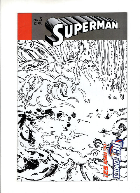 Superman, Vol. 3 #5C George Perez Sketch Variant DC Comics 2012