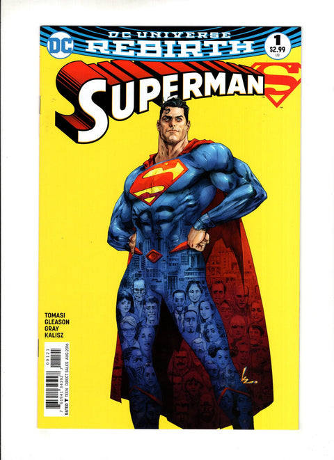 Superman, Vol. 4 #1B Kenneth Rocafort Variant Cover DC Comics 2016