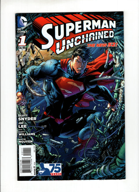 Superman Unchained #1-9 Complete Series DC Comics 2013