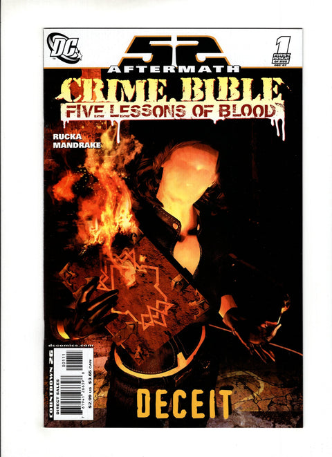 Crime Bible: Five Lessons of Blood #1  DC Comics 2007