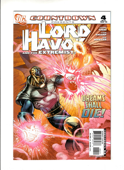 Countdown Presents: Lord Havok and the Extremists #4  DC Comics 2008