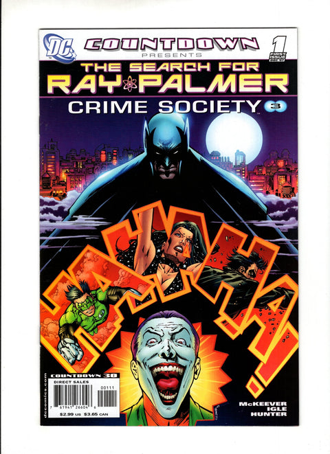 Countdown Presents the Search For Ray Palmer: Crime Society #1  DC Comics 2007