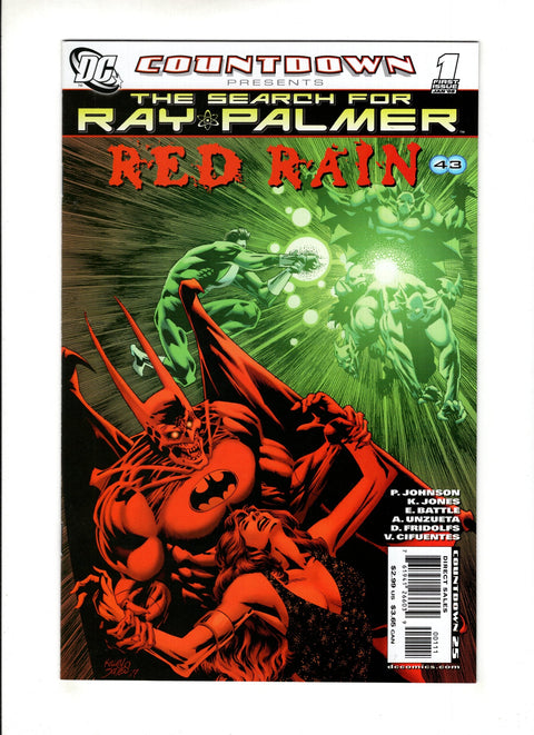 Countdown Presents the Search For Ray Palmer: Red Rain #1  DC Comics 2008