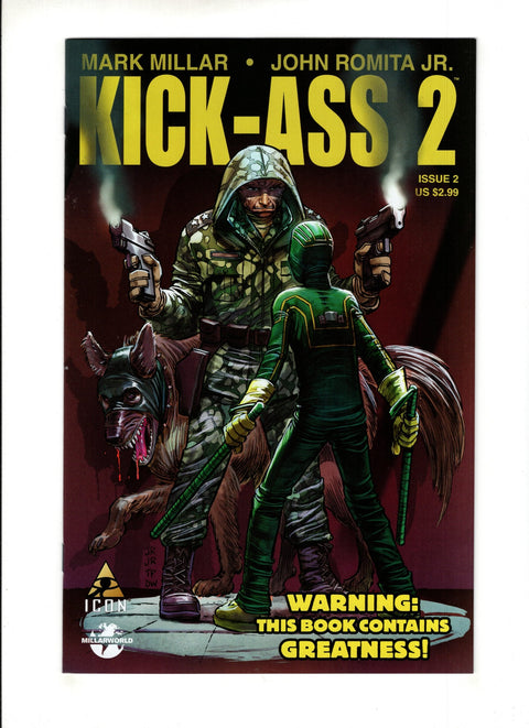 Kick-Ass 2 #2A John Romita Jr. Regular Cover Marvel Comics 2011