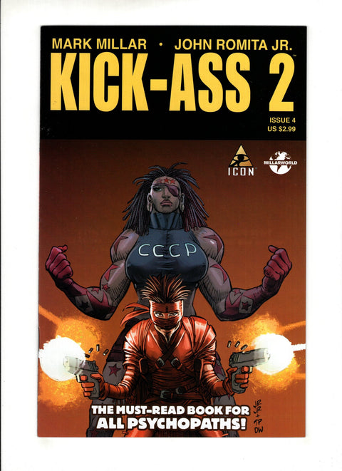 Kick-Ass 2 #4 John Romita Jr. Regular Cover Marvel Comics 2011