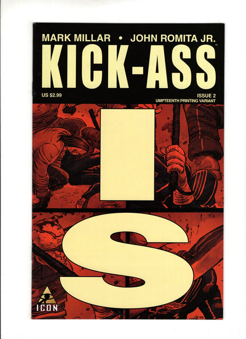 Kick-Ass #2D John Romita Jr. Umpteenth Print Variant Marvel Comics 2009