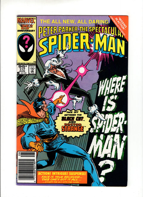 The Spectacular Spider-Man, Vol. 1 #117B  Marvel Comics 1986