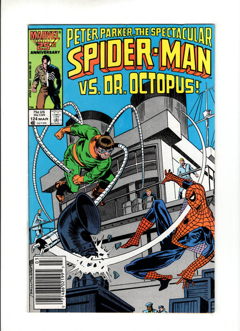 The Spectacular Spider-Man, Vol. 1 #124B  Marvel Comics 1987