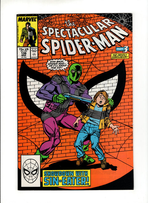 The Spectacular Spider-Man, Vol. 1 #136A  Marvel Comics 1988