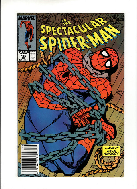 The Spectacular Spider-Man, Vol. 1 #145B  Marvel Comics 1988