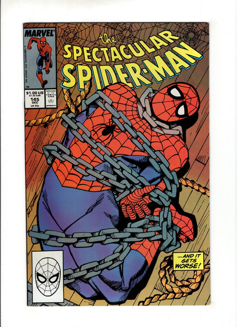 The Spectacular Spider-Man, Vol. 1 #145A  Marvel Comics 1988