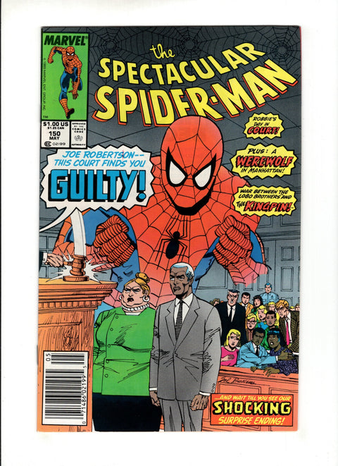 The Spectacular Spider-Man, Vol. 1 #150B  Marvel Comics 1989