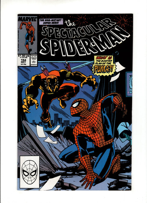 The Spectacular Spider-Man, Vol. 1 #154A  Marvel Comics 1989