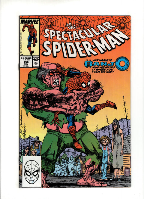 The Spectacular Spider-Man, Vol. 1 #156A  Marvel Comics 1989