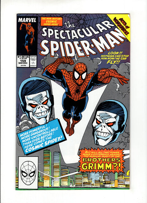 The Spectacular Spider-Man, Vol. 1 #159A  Marvel Comics 1989