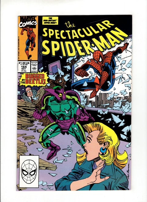 The Spectacular Spider-Man, Vol. 1 #164A  Marvel Comics 1990