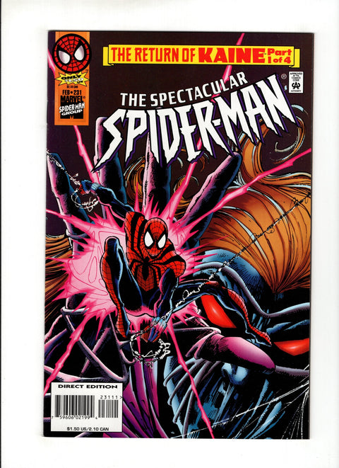 The Spectacular Spider-Man, Vol. 1 #231A  Marvel Comics 1995