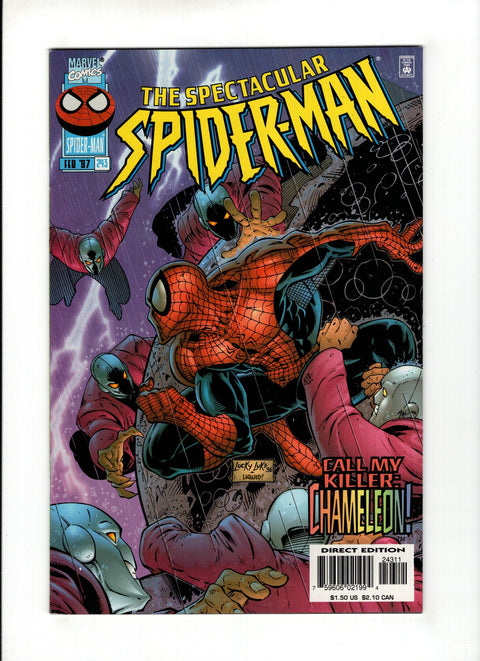 The Spectacular Spider-Man, Vol. 1 #243A First cameo of Alexei Kravenoff Marvel Comics 1996