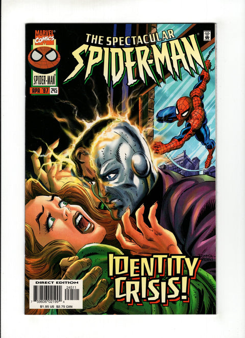 The Spectacular Spider-Man, Vol. 1 #245A First full appearance of Alexei Kravenoff Marvel Comics 1997