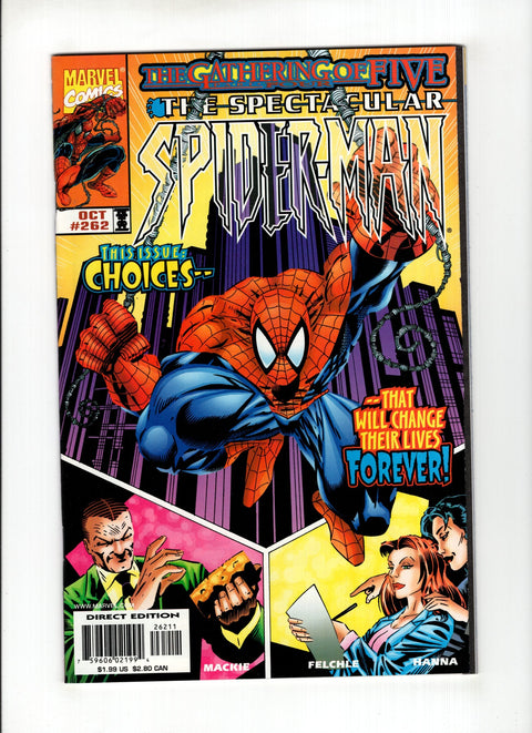 The Spectacular Spider-Man, Vol. 1 #262A  Marvel Comics 1998