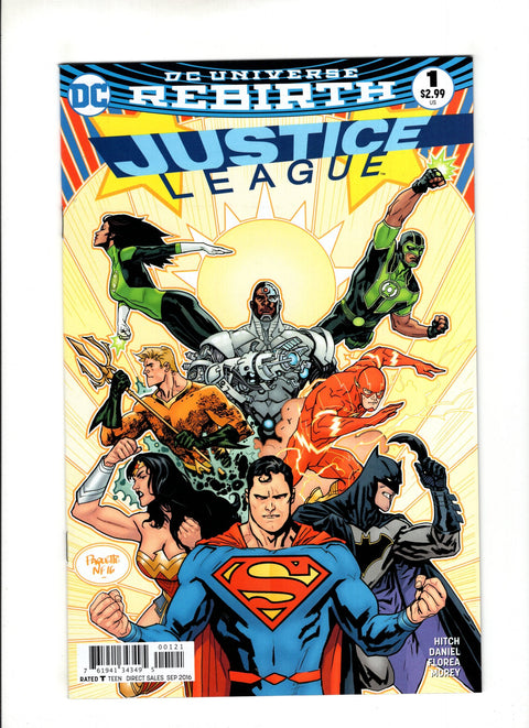 Justice League, Vol. 2 #1B  DC Comics 2016