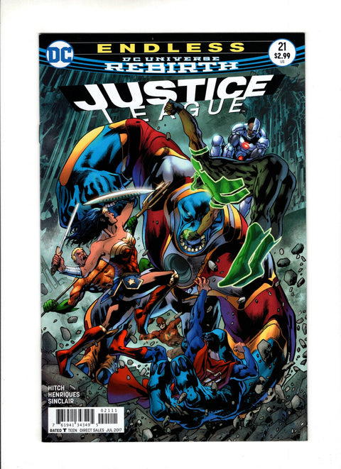 Justice League, Vol. 2 #21A  DC Comics 2017