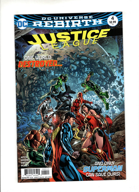 Justice League, Vol. 2 #4A  DC Comics 2016