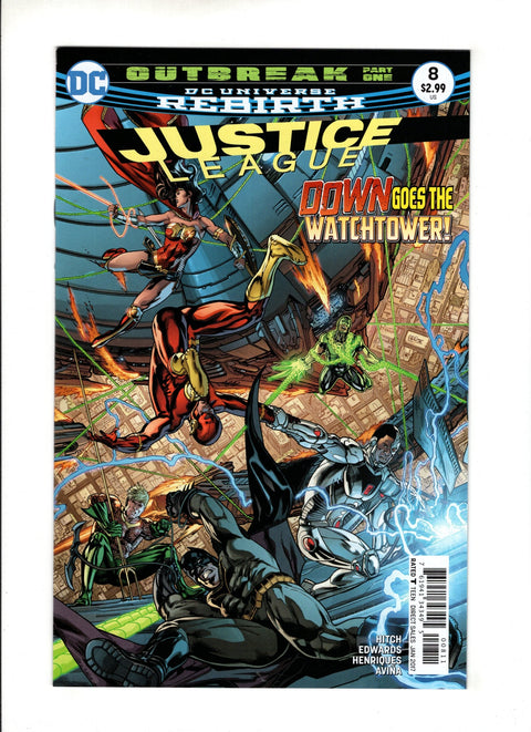 Justice League, Vol. 2 #8A  DC Comics 2016