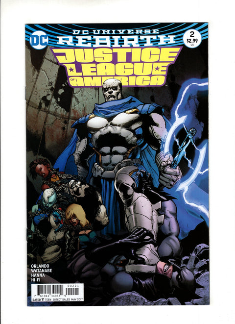 Justice League Of America, Vol. 5 #2B  DC Comics 2017