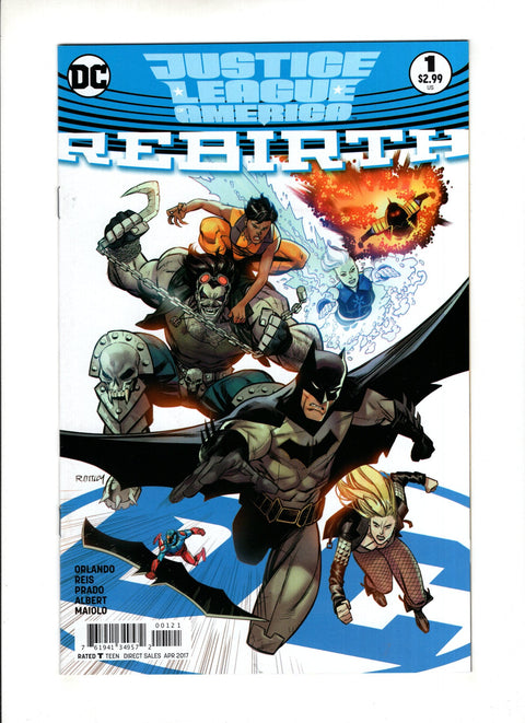 Justice League Of America: Rebirth #1B  DC Comics 2017