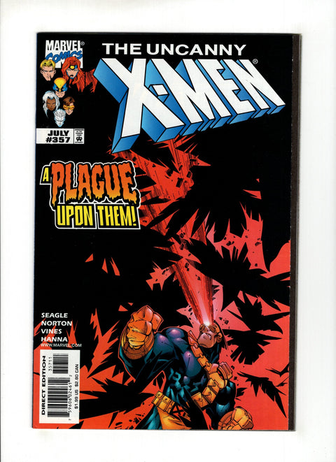 Uncanny X-Men, Vol. 1 #357A  Marvel Comics 1998
