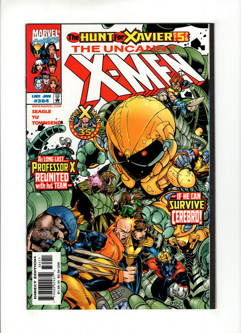 Uncanny X-Men, Vol. 1 #364A  Marvel Comics 1998