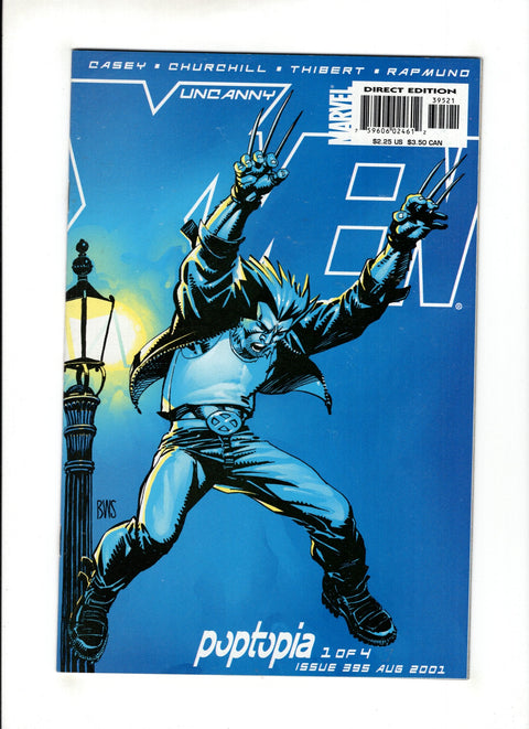 Uncanny X-Men, Vol. 1 #395C  Marvel Comics 2001