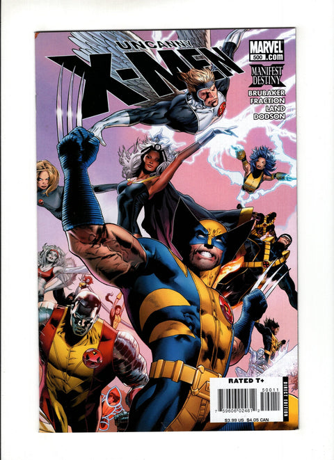 Uncanny X-Men, Vol. 1 #500B  Marvel Comics 2008