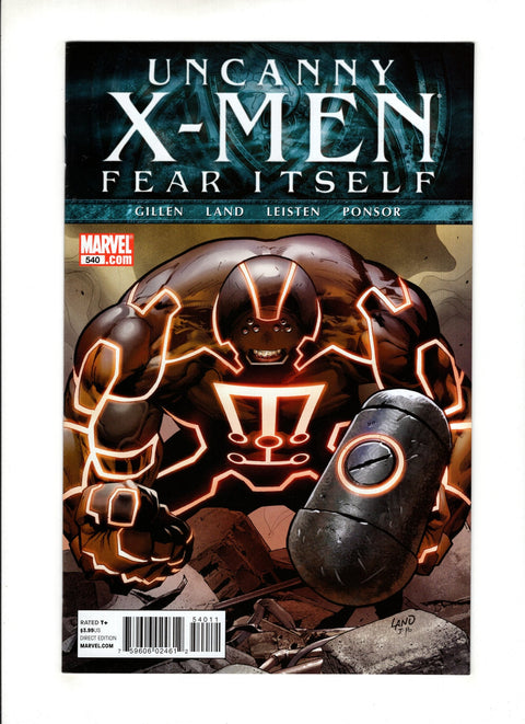 Uncanny X-Men, Vol. 1 #540A  Marvel Comics 2011