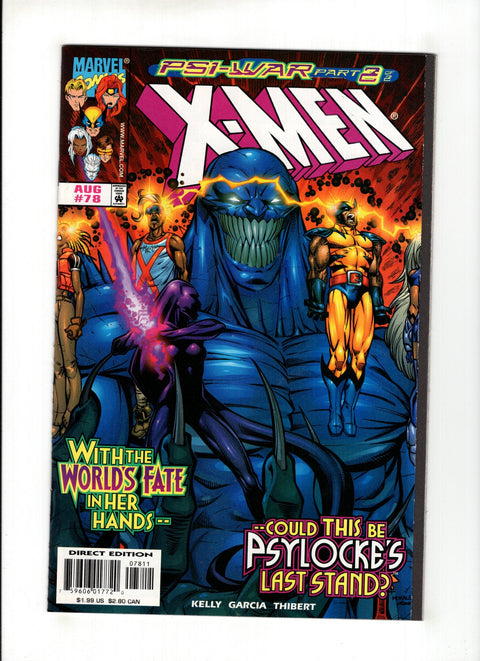 X-Men, Vol. 1 #78A  Marvel Comics 1998