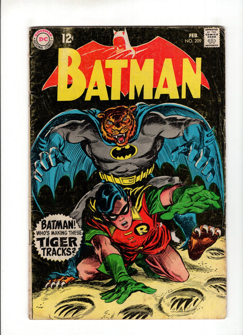Batman, Vol. 1 #209  DC Comics 1968