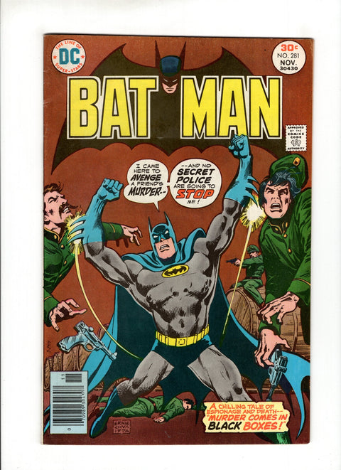 Batman, Vol. 1 #281  DC Comics 1976