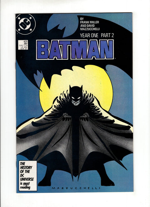 Batman, Vol. 1 #405A  DC Comics 1986