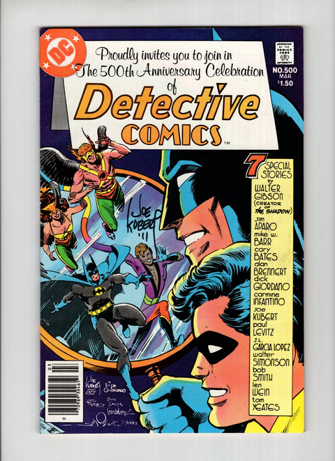 Detective Comics, Vol. 1 #500A  DC Comics 1981