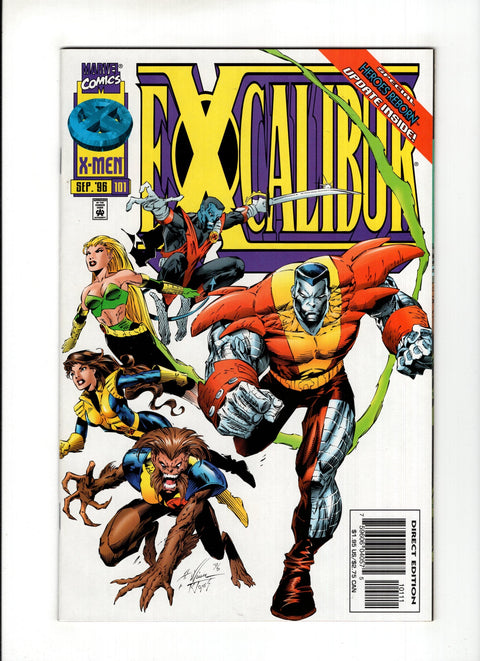 Excalibur, Vol. 1 #101A  Marvel Comics 1996