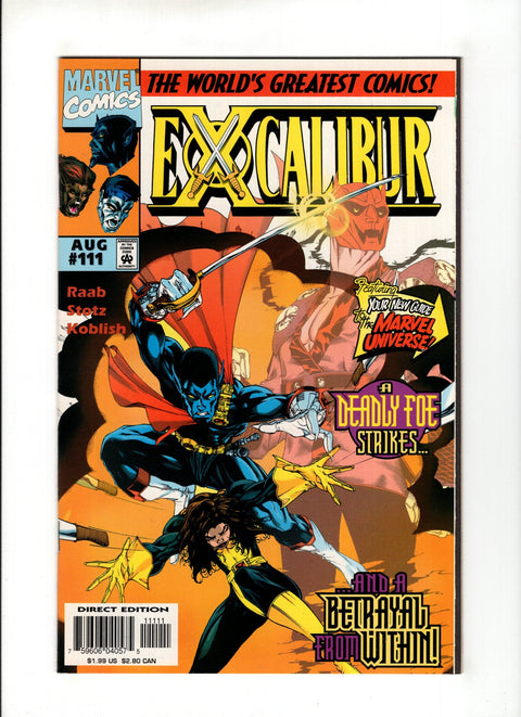 Excalibur, Vol. 1 #111A  Marvel Comics 1997