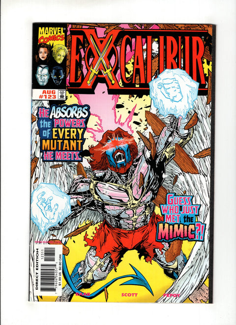 Excalibur, Vol. 1 #123A  Marvel Comics 1998