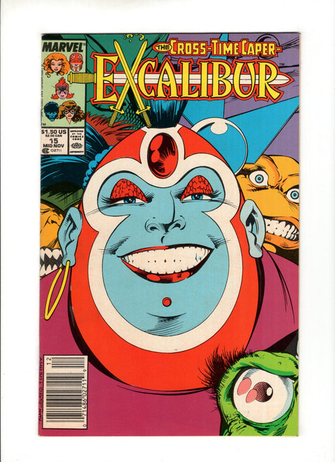 Excalibur, Vol. 1 #15A  Marvel Comics 1989