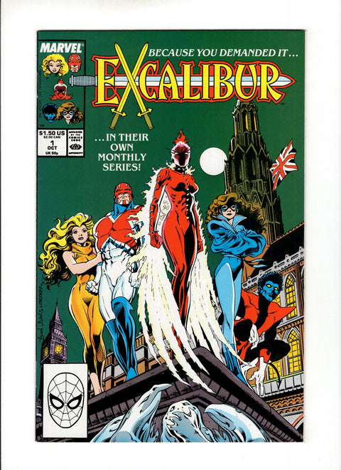 Excalibur, Vol. 1 #1A  Marvel Comics 1988