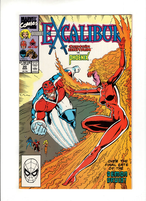 Excalibur, Vol. 1 #20A  Marvel Comics 1990