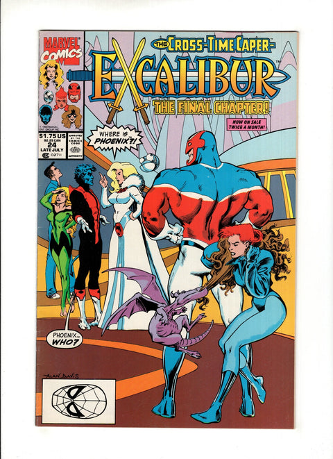 Excalibur, Vol. 1 #24A  Marvel Comics 1990