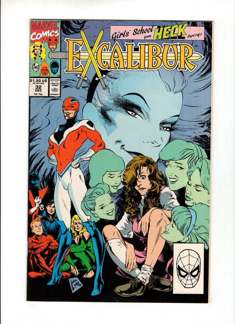 Excalibur, Vol. 1 #32A  Marvel Comics 1990